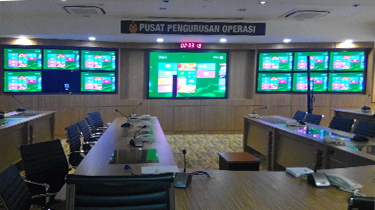 馬來西亞某市消防運營管理中心